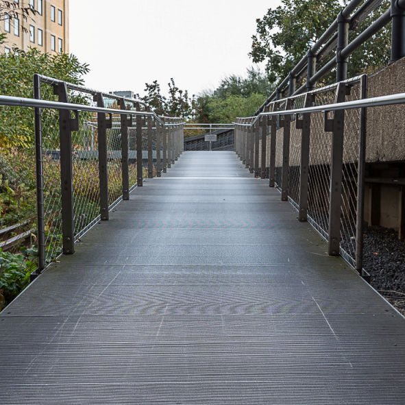 Stainless Steel Walkway and Railings